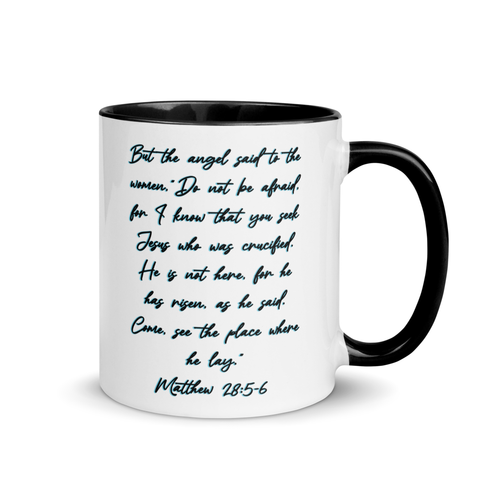 Matthew 28:5-6 - Grace Wrapped Mug