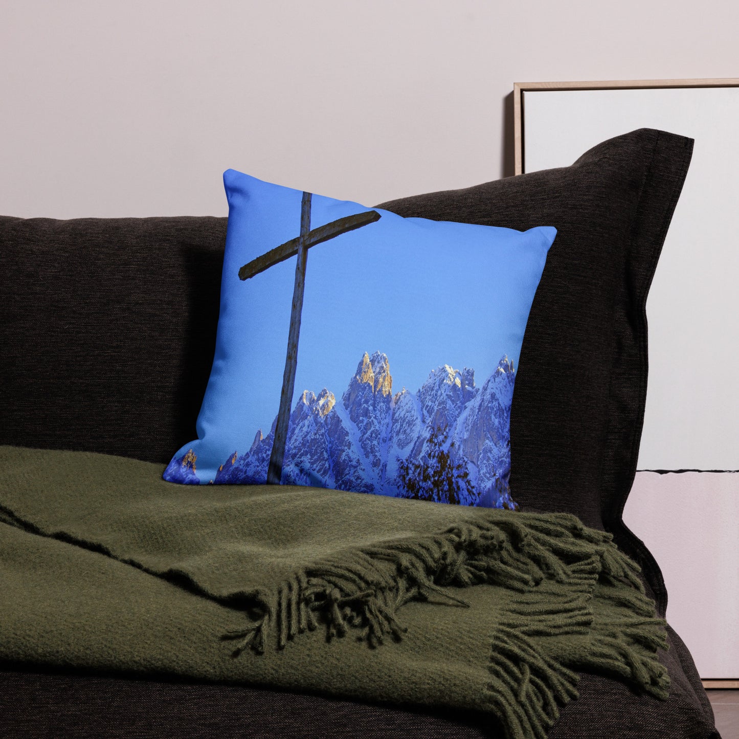 Mark 12:30 Premium Pillow