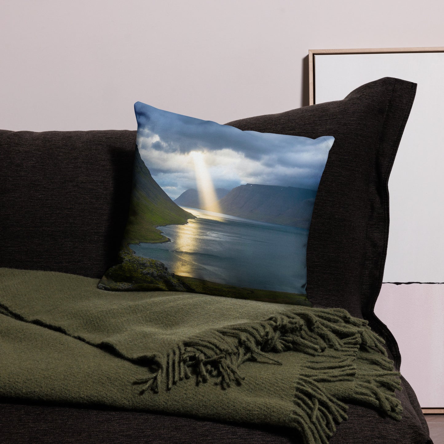 Micah 1:3-4 Premium Pillow