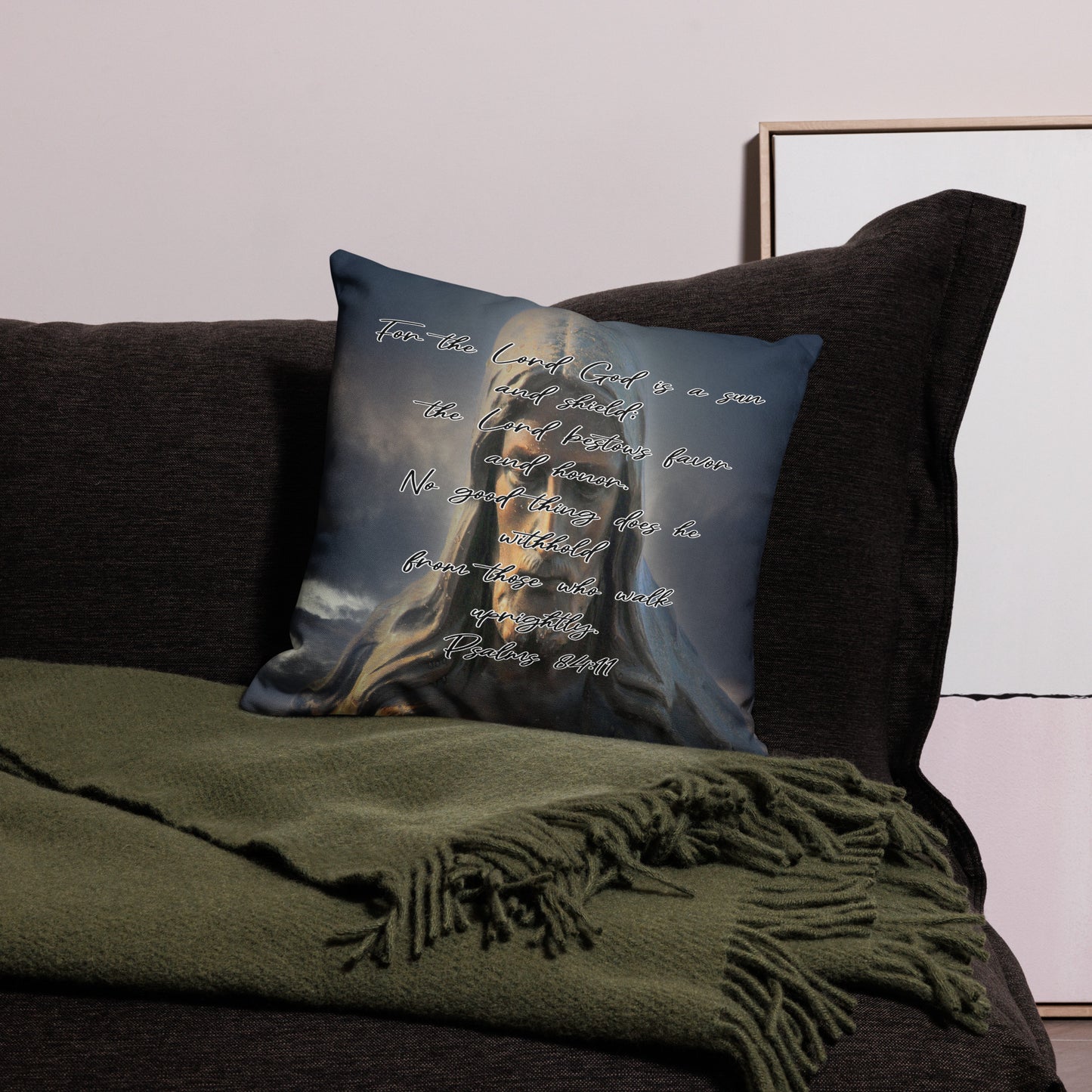 Psalms 84:11 Premium Pillow