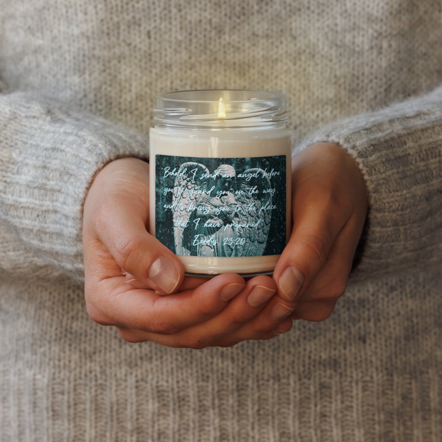 Exodus 23:20 - Scented Soy Wax Candle