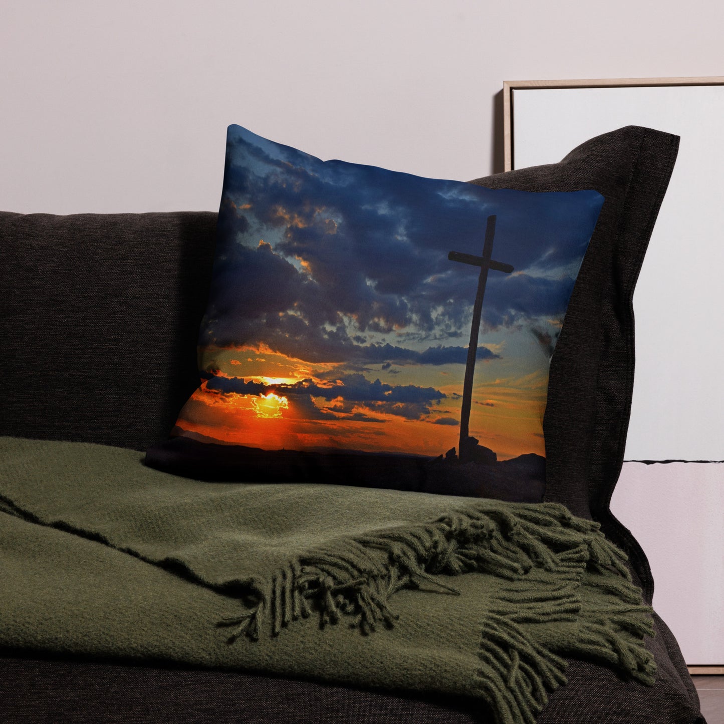 Isaiah 12:2 Premium Pillow