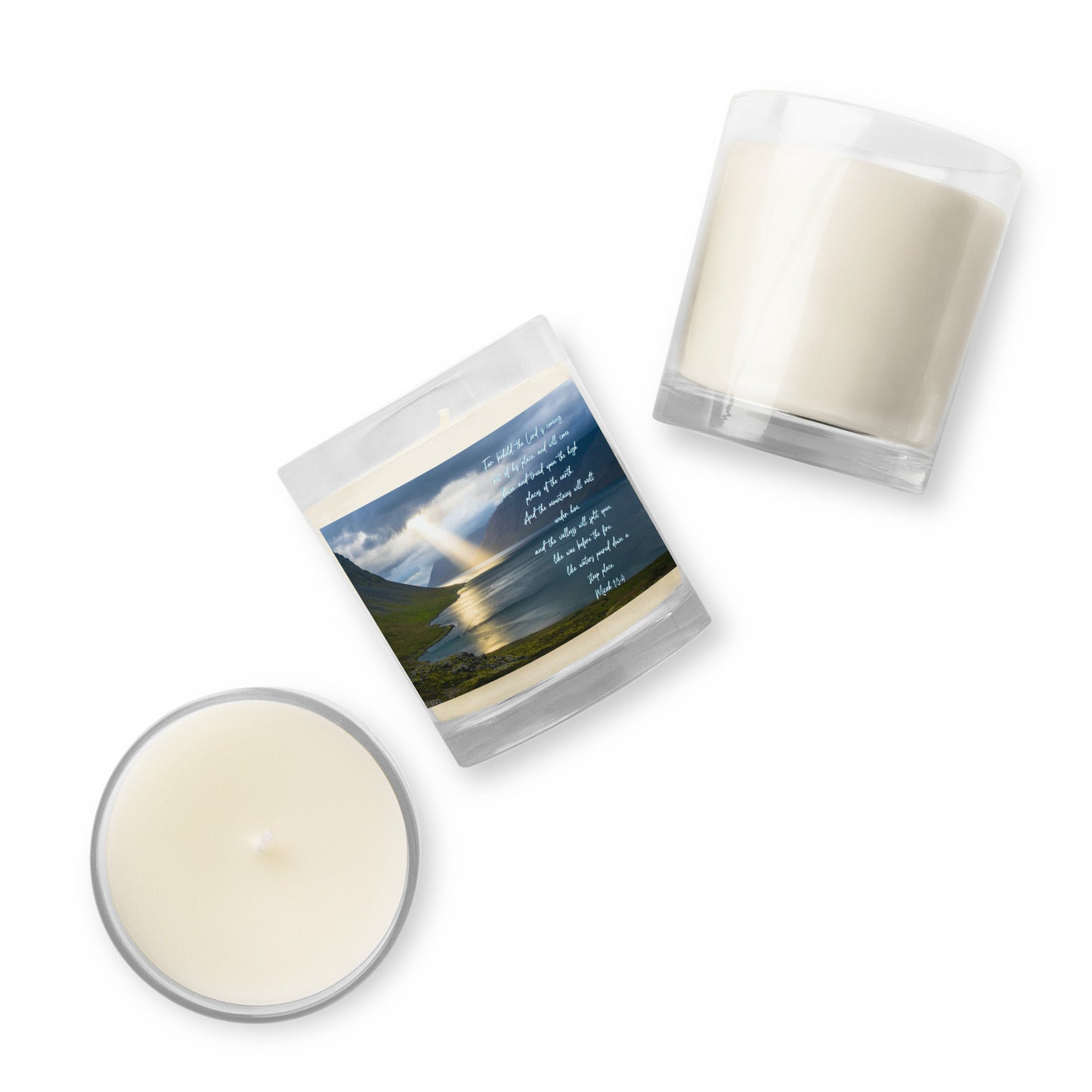 Micah 1:3-4 - Soy Wax Candle