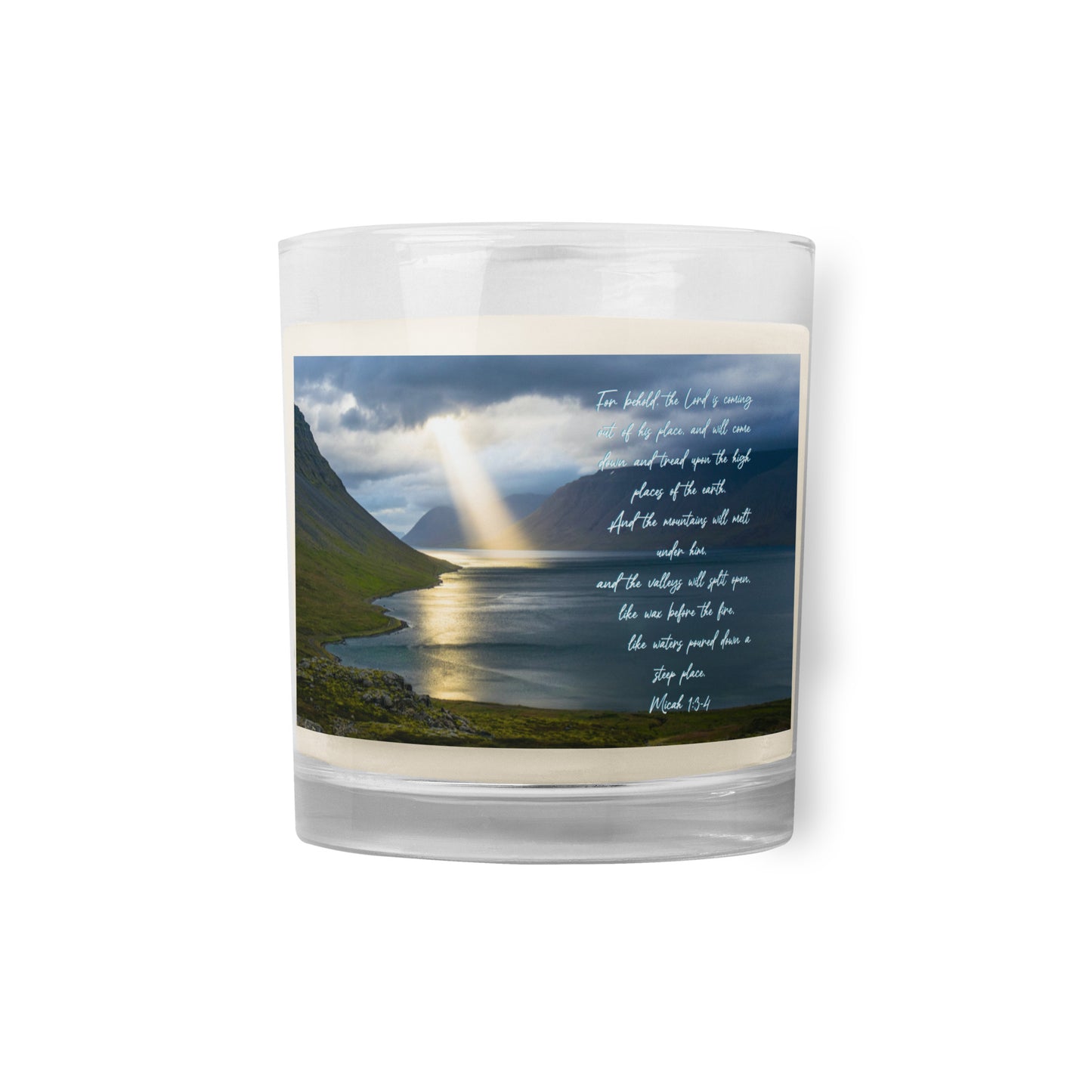 Micah 1:3-4 - Soy Wax Candle