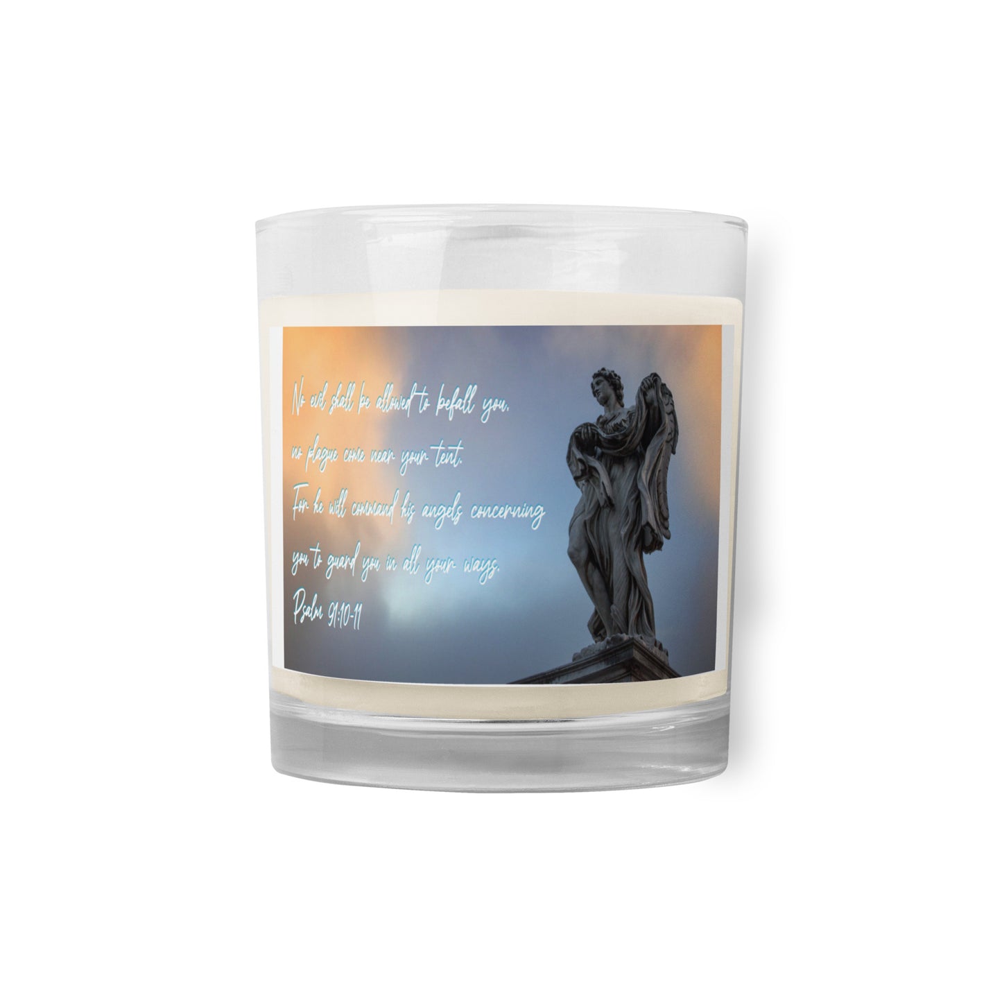 Psalm 91:10-11 - Soy Wax Candle