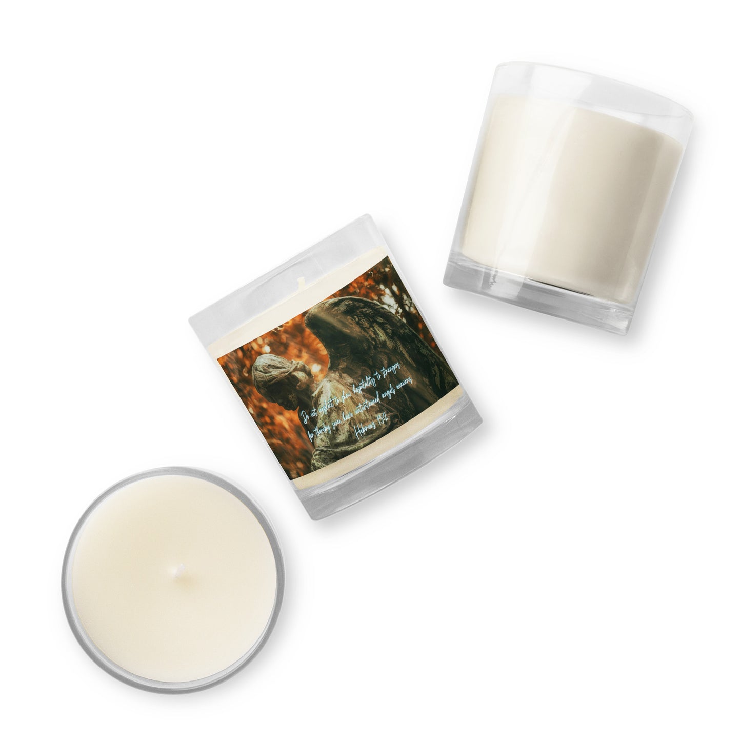 Hebrews 13:2 - Soy Wax Candle