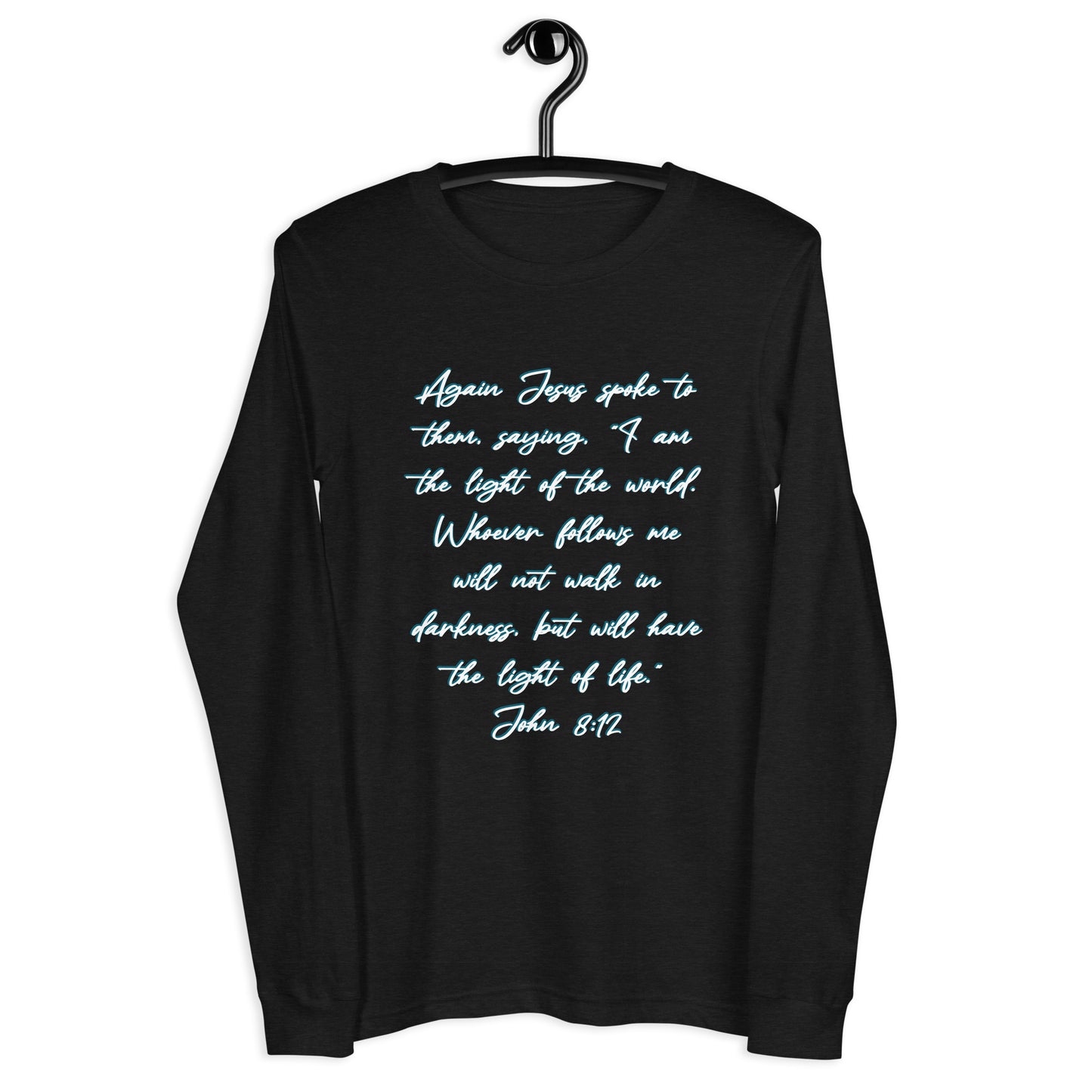 John 8:12 Long Sleeve Tee
