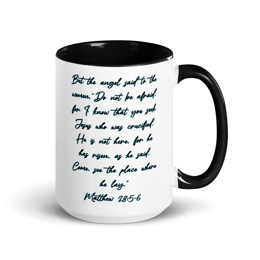 Matthew 28:5-6 - Grace Wrapped Mug