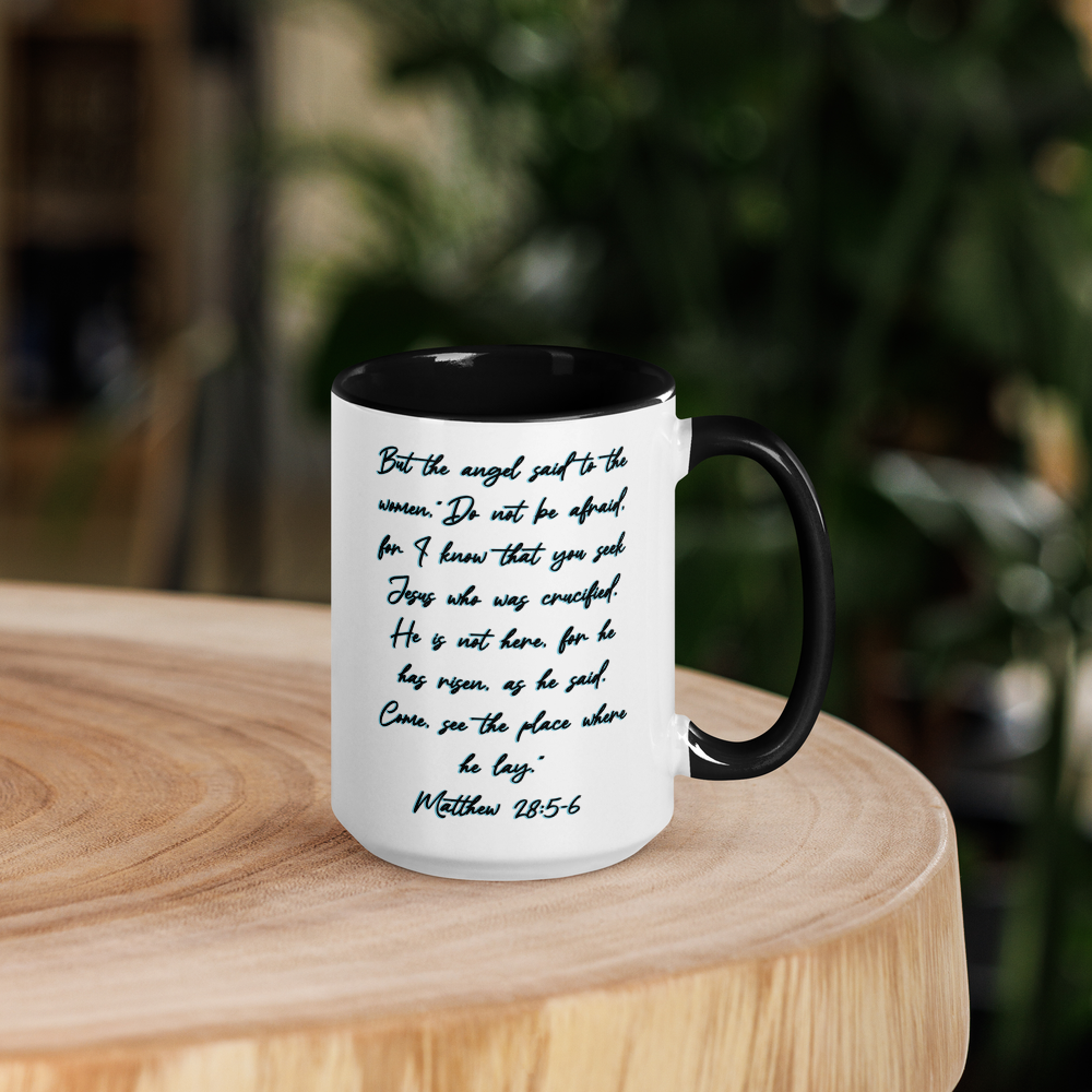 Matthew 28:5-6 - Grace Wrapped Mug