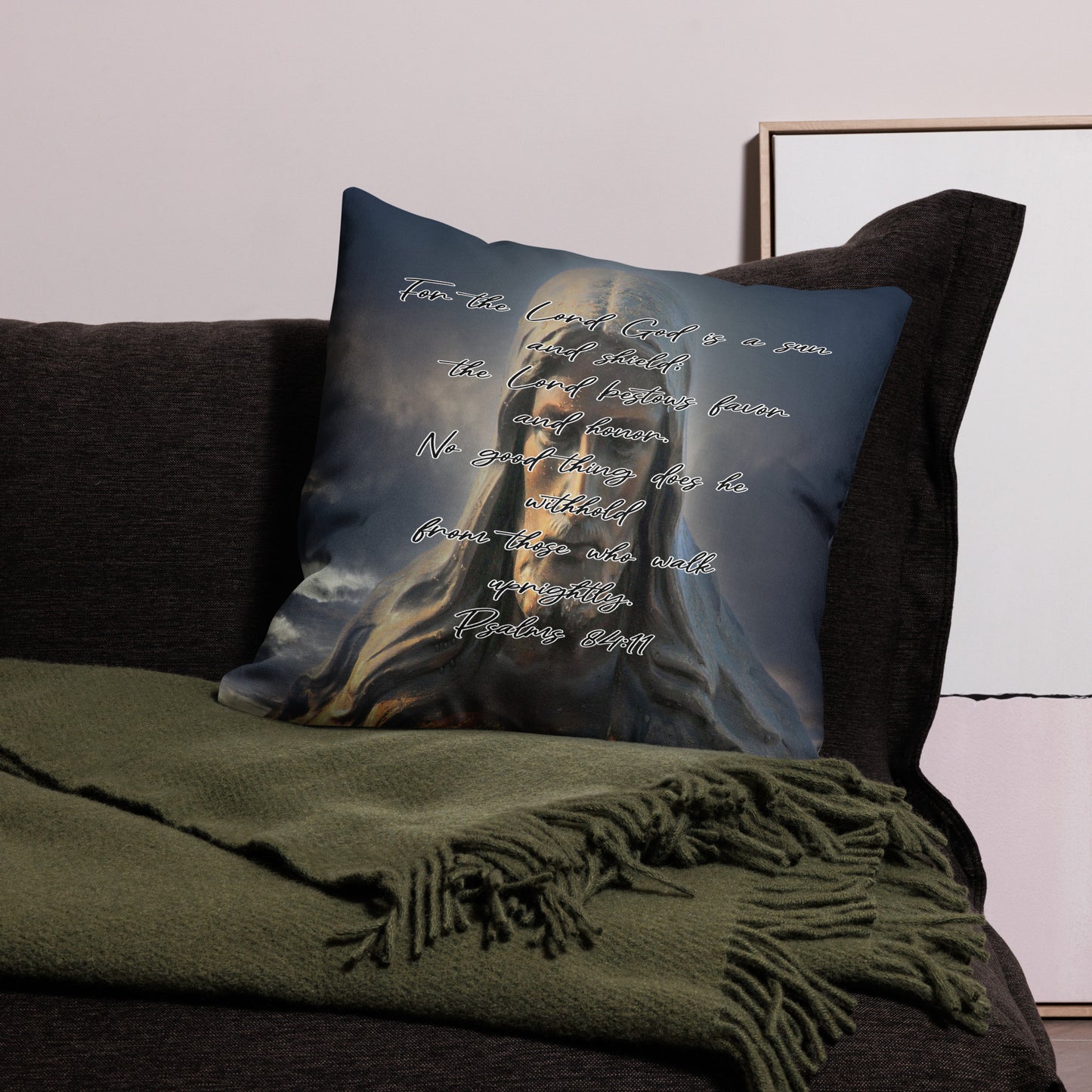 Psalms 84:11 Premium Pillow