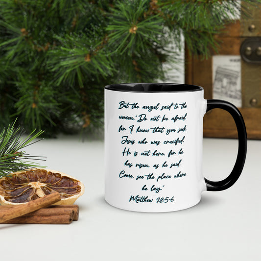 Matthew 28:5-6 - Grace Wrapped Mug