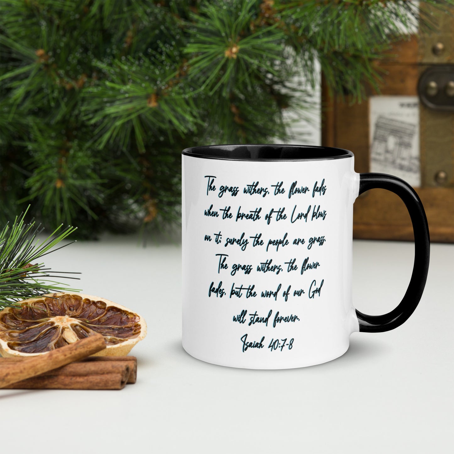 Isaiah 40:7-8 - Grace Wrapped Mug