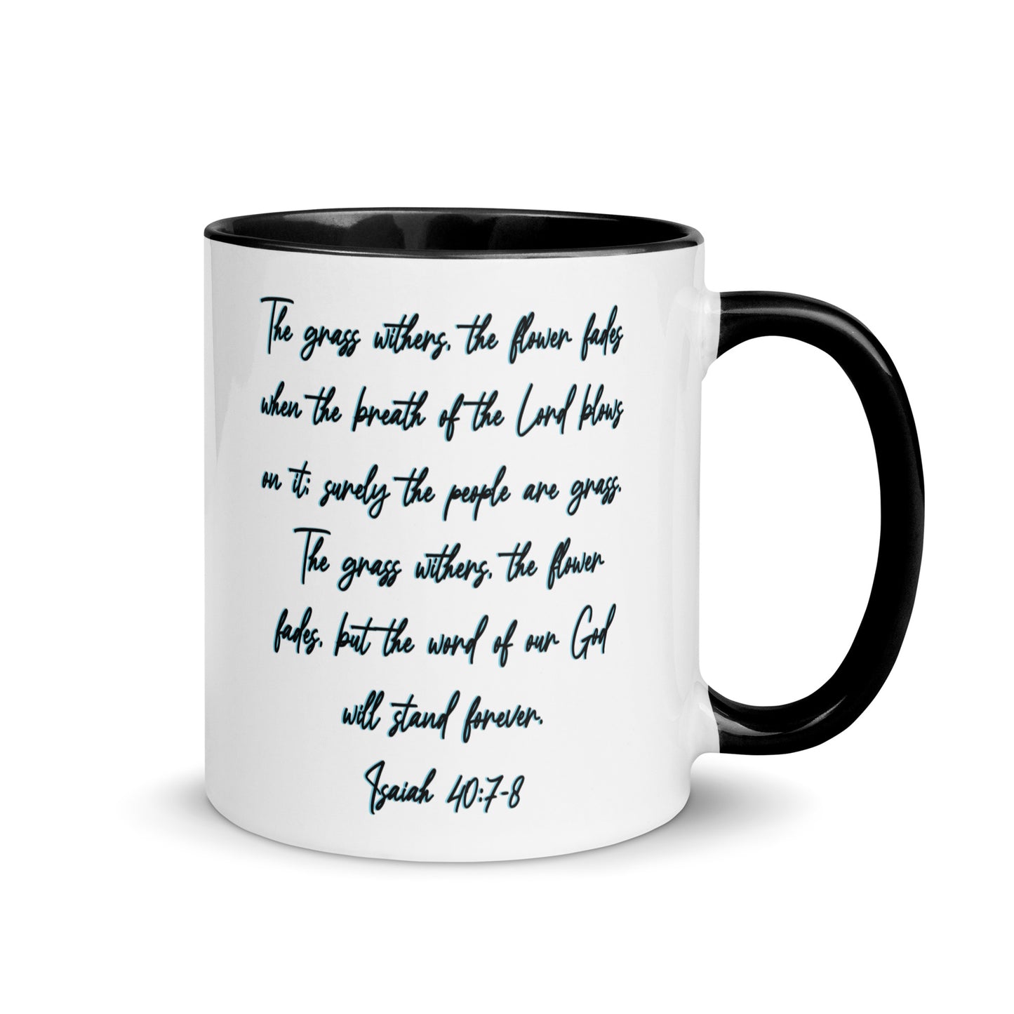 Isaiah 40:7-8 - Grace Wrapped Mug