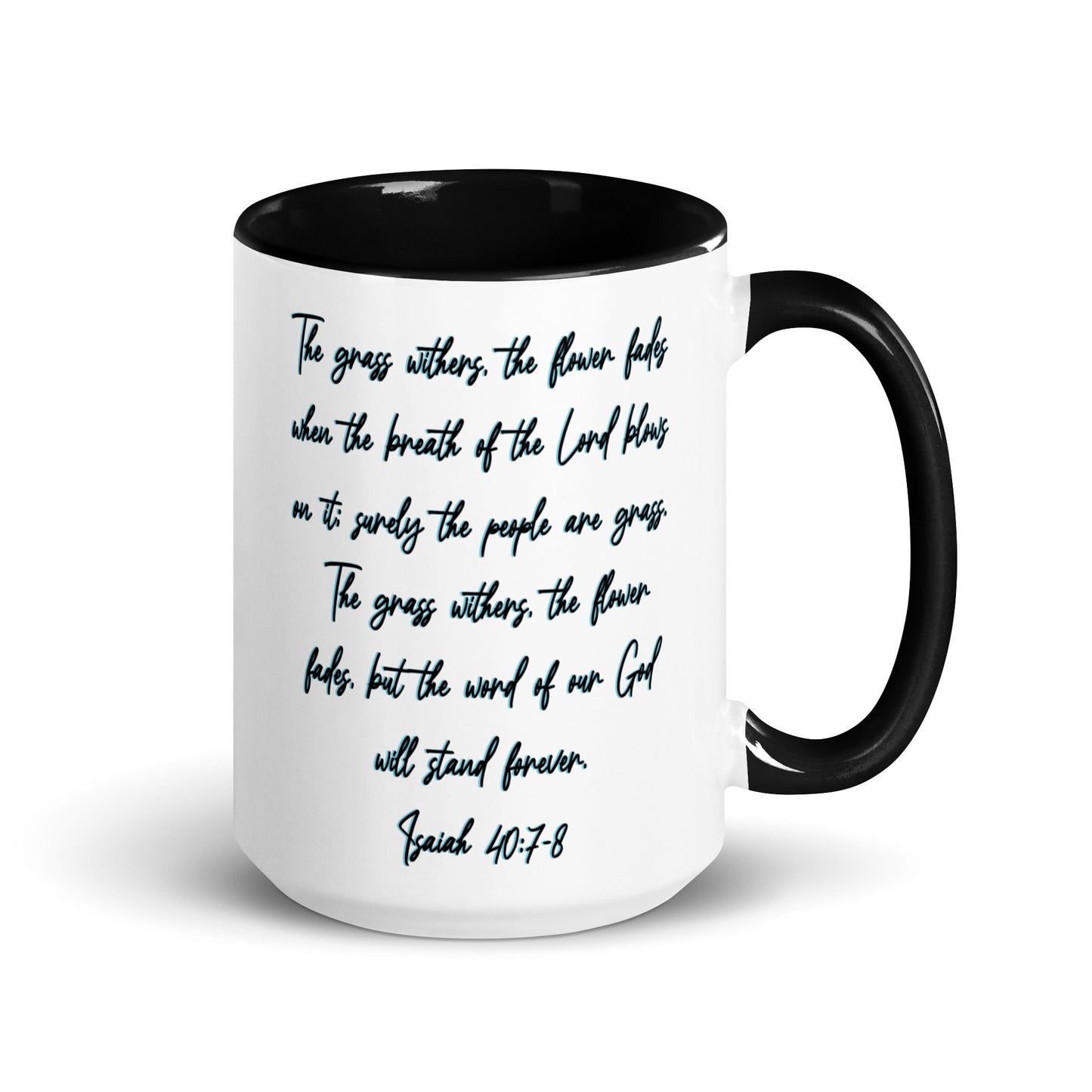 Isaiah 40:7-8 - Grace Wrapped Mug