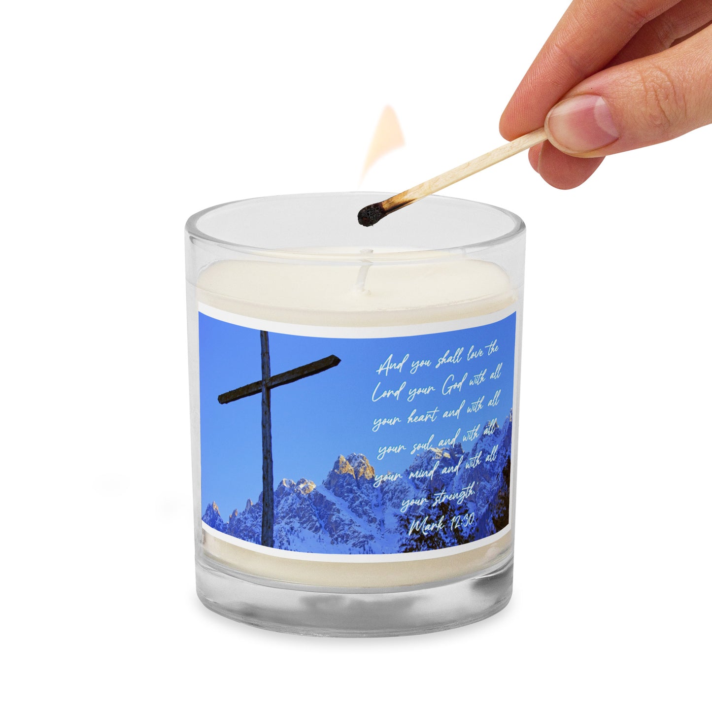 Mark 12:30 - Soy Wax Candle