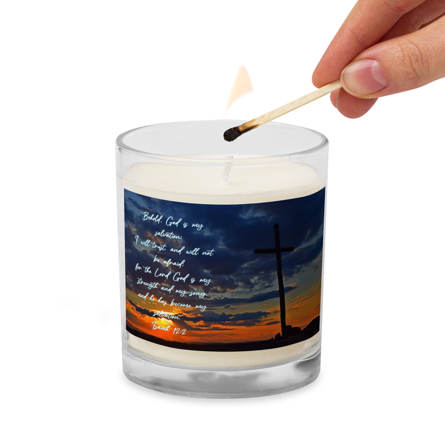 Isaiah 12:2 - Soy Wax Candle