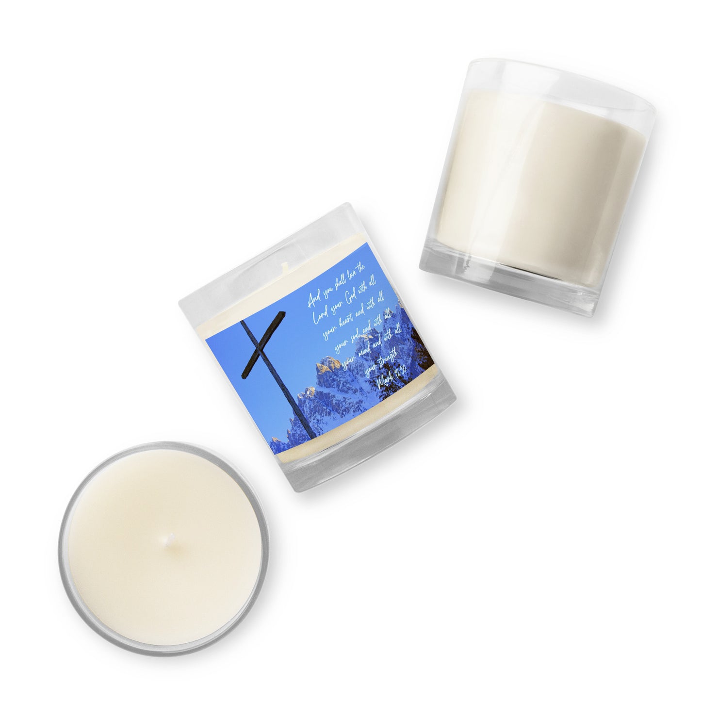 Mark 12:30 - Soy Wax Candle