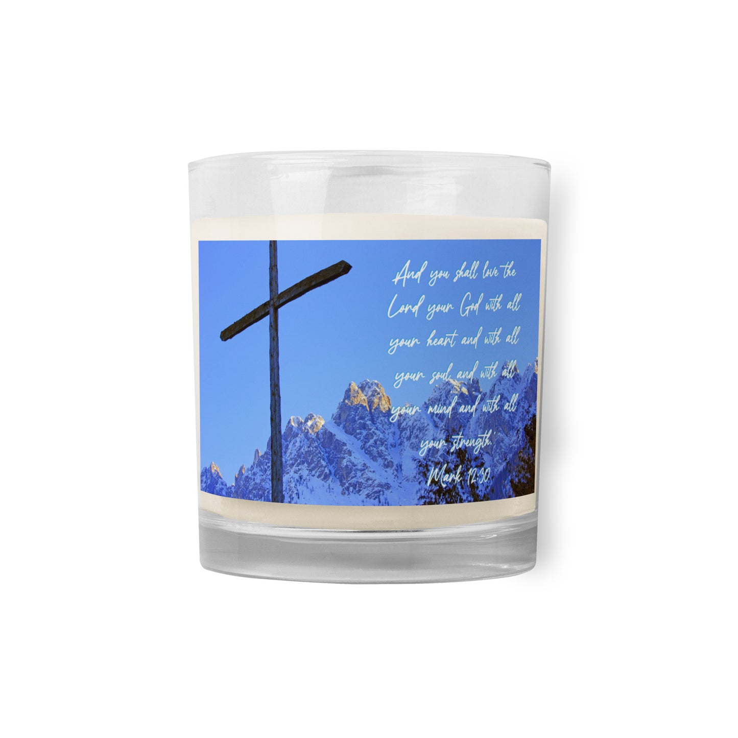 Mark 12:30 - Soy Wax Candle