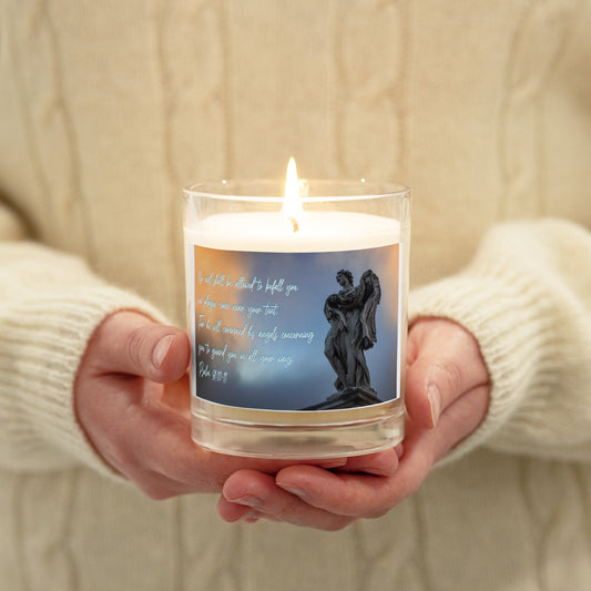 Psalm 91:10-11 - Soy Wax Candle