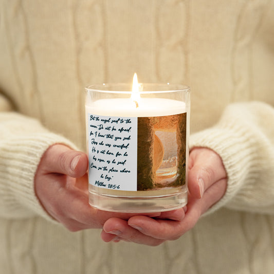 Matthew 28:5-6 Soy Wax Candle