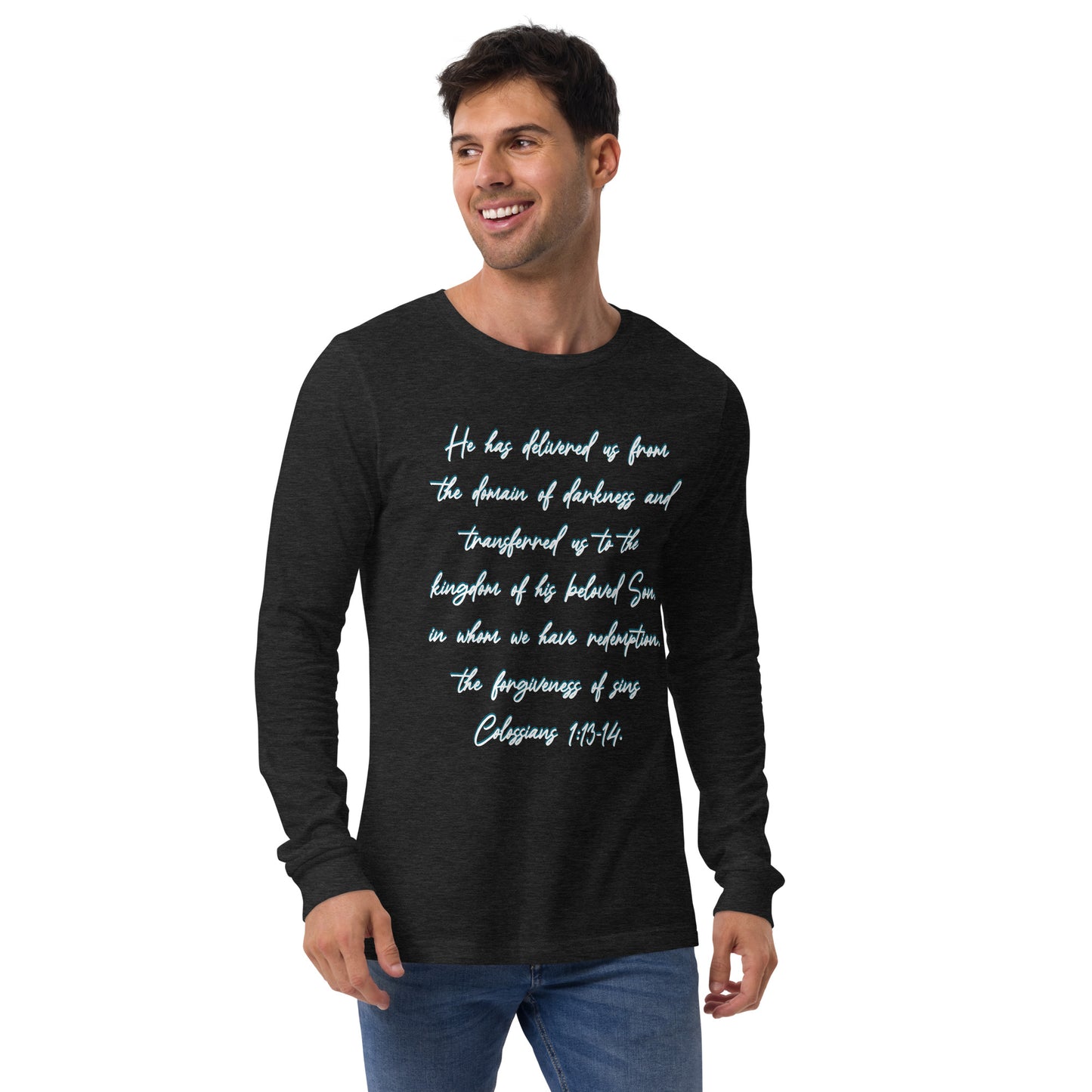 Colossians 1:13-14 Long Sleeve Tee